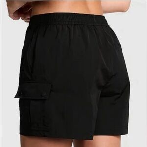 PINK Victoria’s Secret Windbreaker Women's Black Shorts